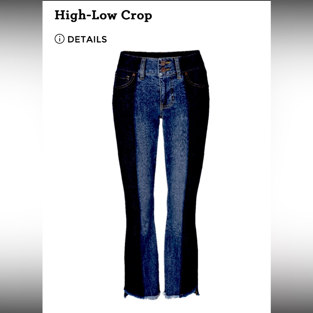 New Cabi High low crop Size 14